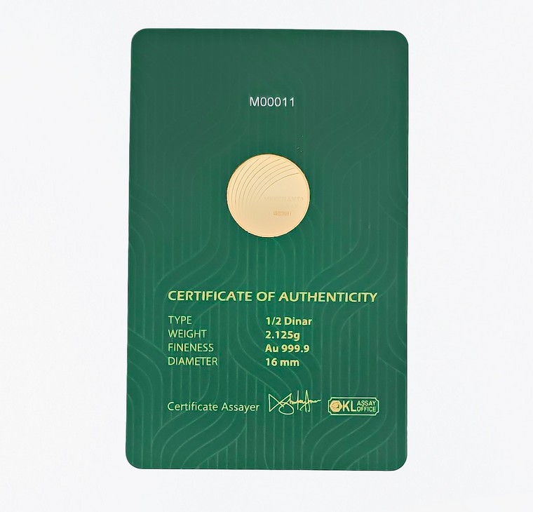 Merchant9 Merchant9 1/2 Dinar Green