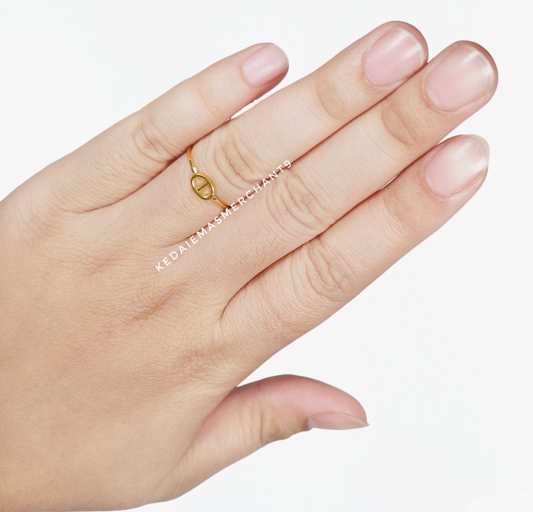 Merchant9 Cincin Emas DR Minimalist