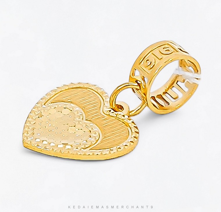 Merchant9 Charm Love Honeycomb L:1.2CM