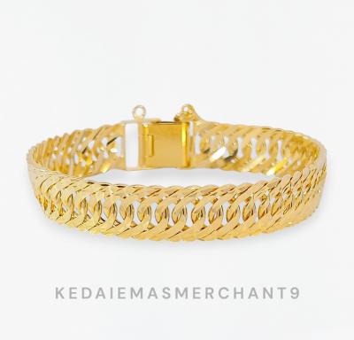 Merchant9 Rantai Tangan Kait 3 Dimensi Padu L:1.05CM (Klip Petak)