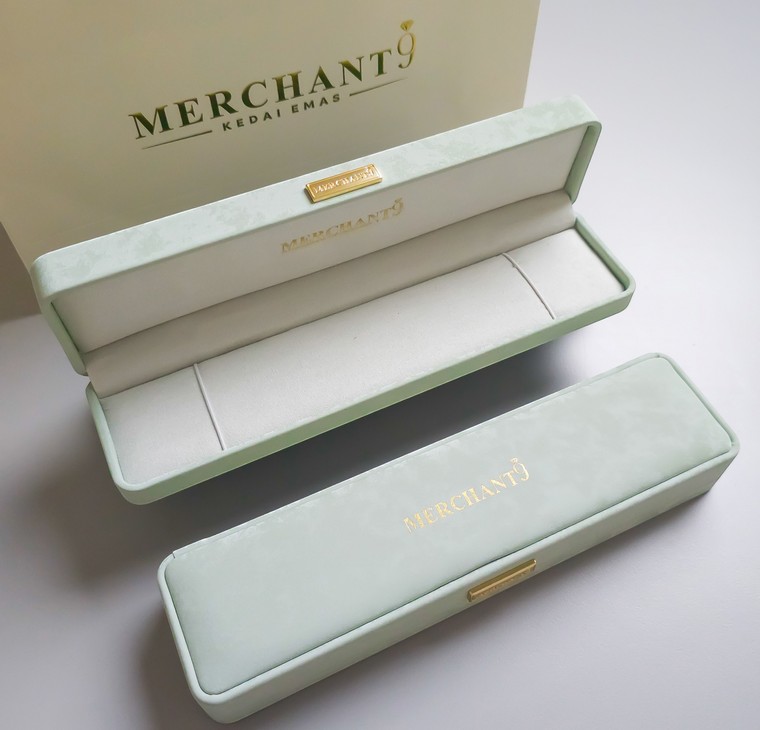 Merchant9 Rantai Tangan Choker Mesin Box Pearl Love