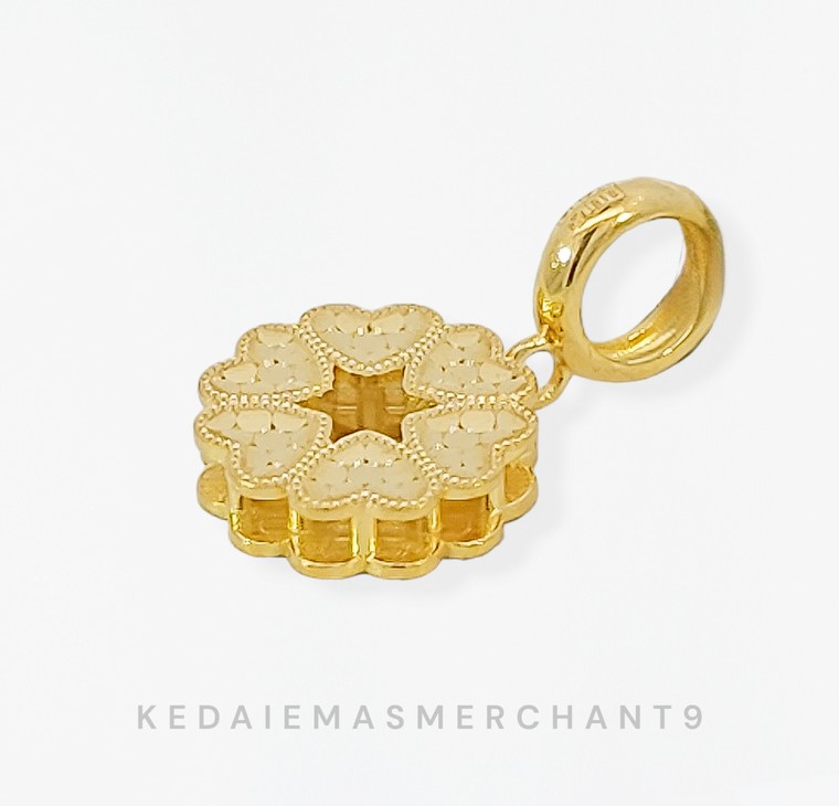 Merchant9 Loket Flower Honeylove L:1CM