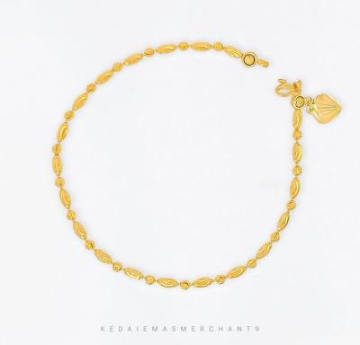 Merchant9 Rantai Tangan Biji Ketumbar Biji Sawi L:0.2CM