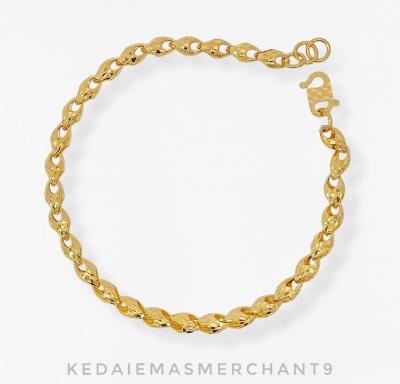 Merchant9 Rantai Tangan Siput Dimensi L:0.4CM