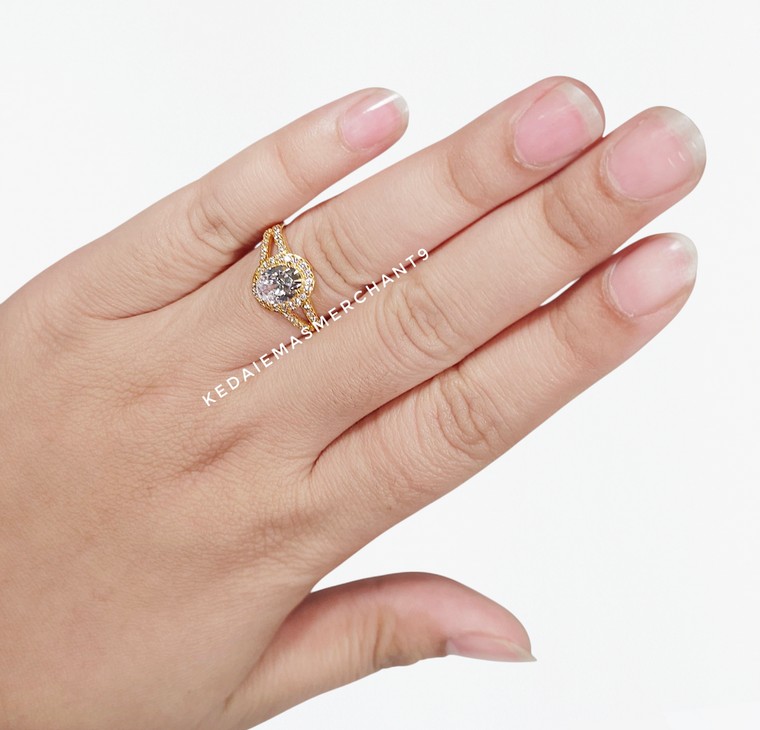Merchant9 Cincin Emas Permata Cera M9009