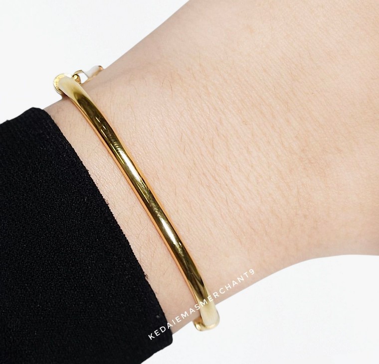 Merchant9 Gelang Plain L:0.4CM (OVAL)