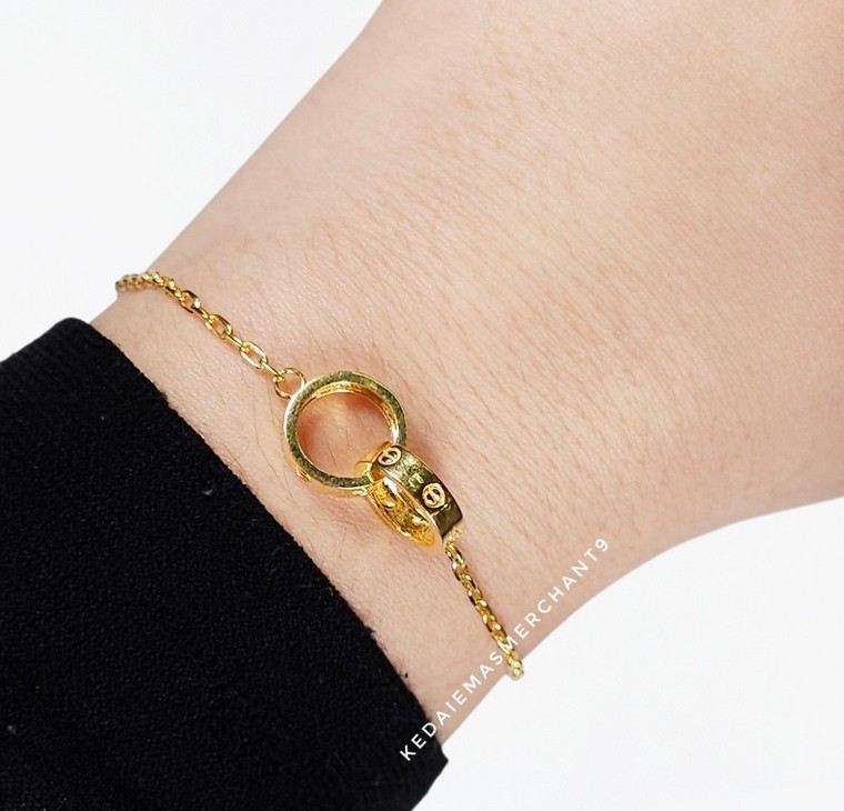 Merchant9 Rantai Tangan Ctier Sauh L:1CM