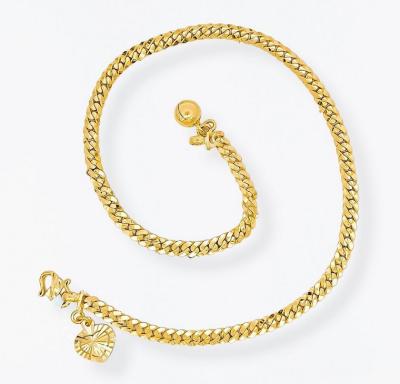 Merchant9 Rantai Kaki Gajah Padu L:0.3CM