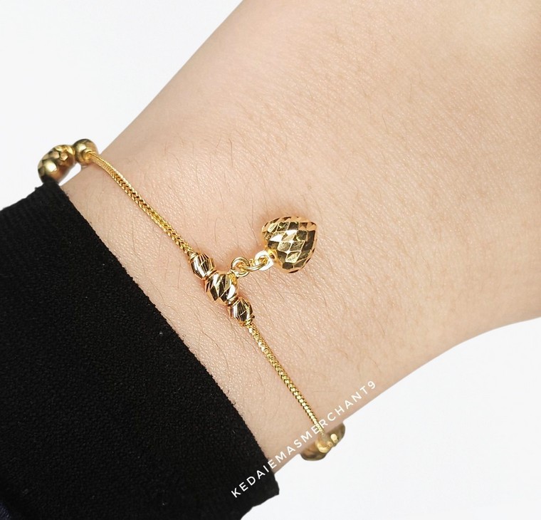 Merchant9 Rantai Tangan Mesin Box Candy Dimensi Gantung Love