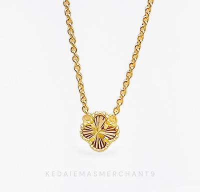 Merchant9 Rantai Leher Choker Sauh VC 1 L:0.8CM (CANGKUK LOBSTER)