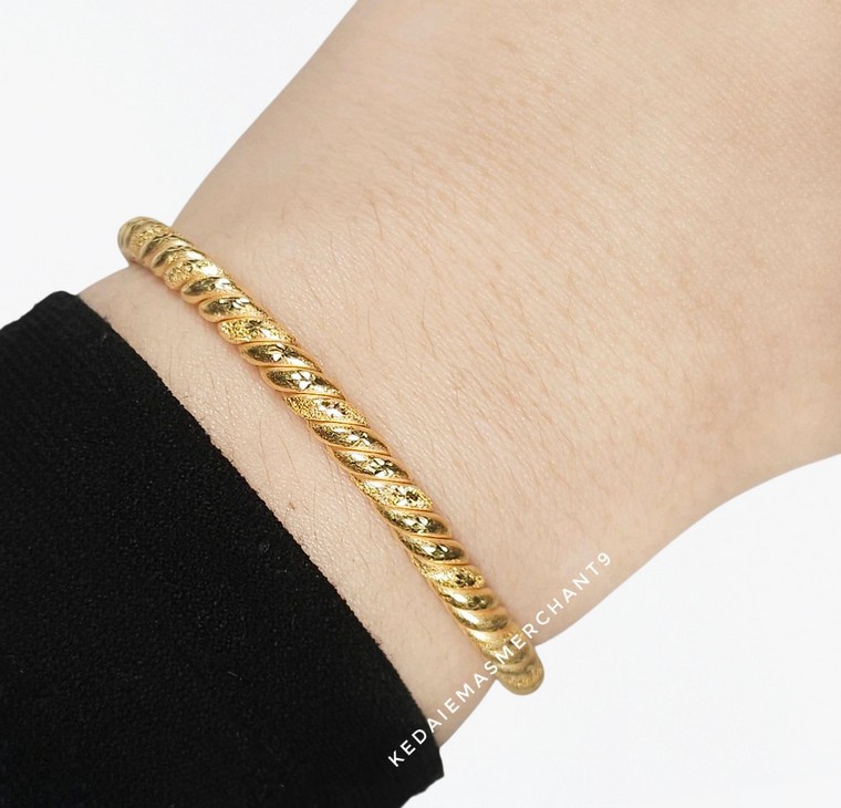 Merchant9 Gelang Pintal Pasir Klasik L:0.4CM