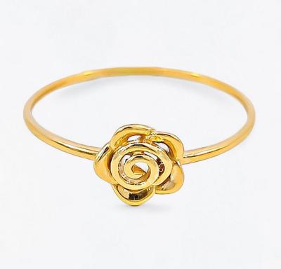 Merchant9 Cincin Emas Bunga Rose Minimalist