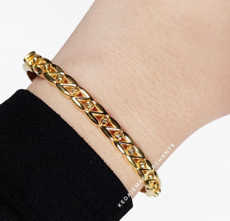 Merchant9 Gelang Tocang Candy Dimensi L:0.55CM (OVAL)