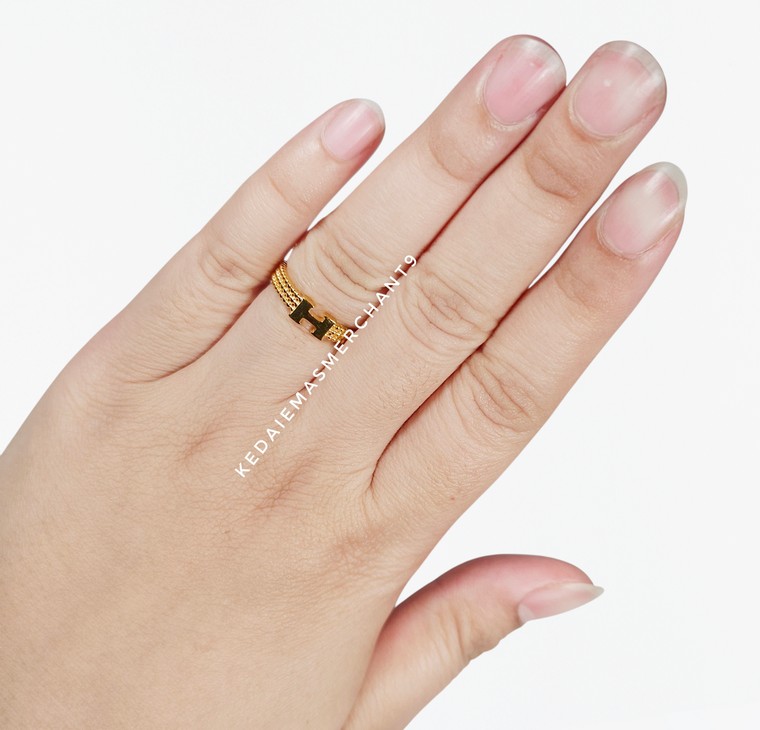 Merchant9 Cincin Emas H Bubble