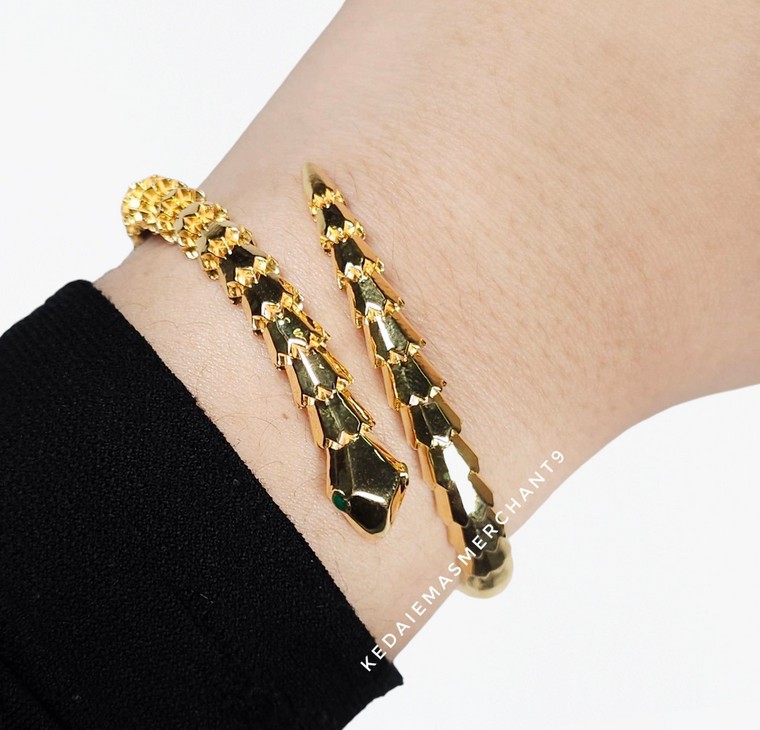 Merchant9 Gelang BVL Serpenti Polish L:0.5CM