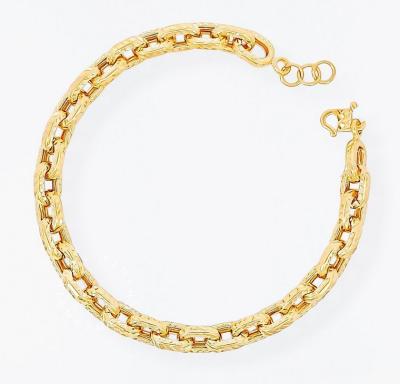 Merchant9 Rantai Tangan Sauh Diamond Cut L:0.6CM