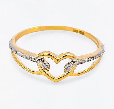 Merchant9 Cincin Emas Love Belt Diamond Cut L:0.6CM