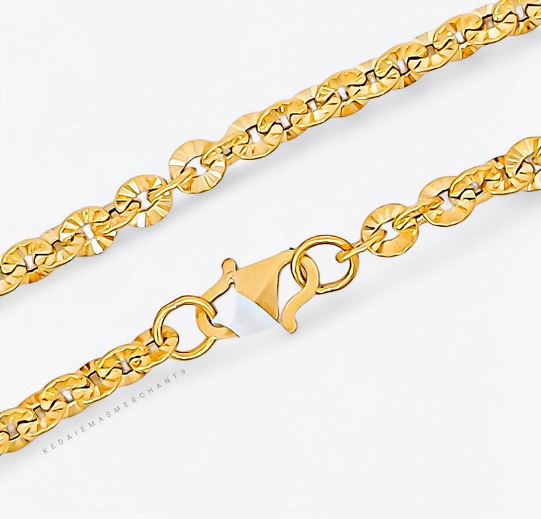 Merchant9 Rantai Leher Polo Dimensi L:0.45CM