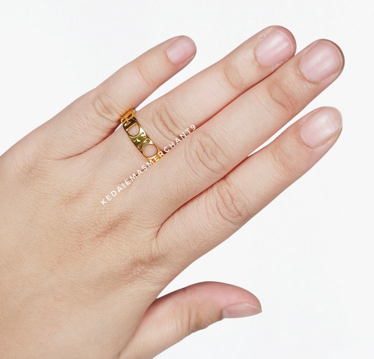 Merchant9 Cincin Emas DR L:0.5CM