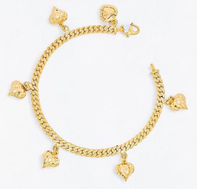 Merchant9 Rantai Tangan Kelisa Padu Gantung Love L:0.4CM