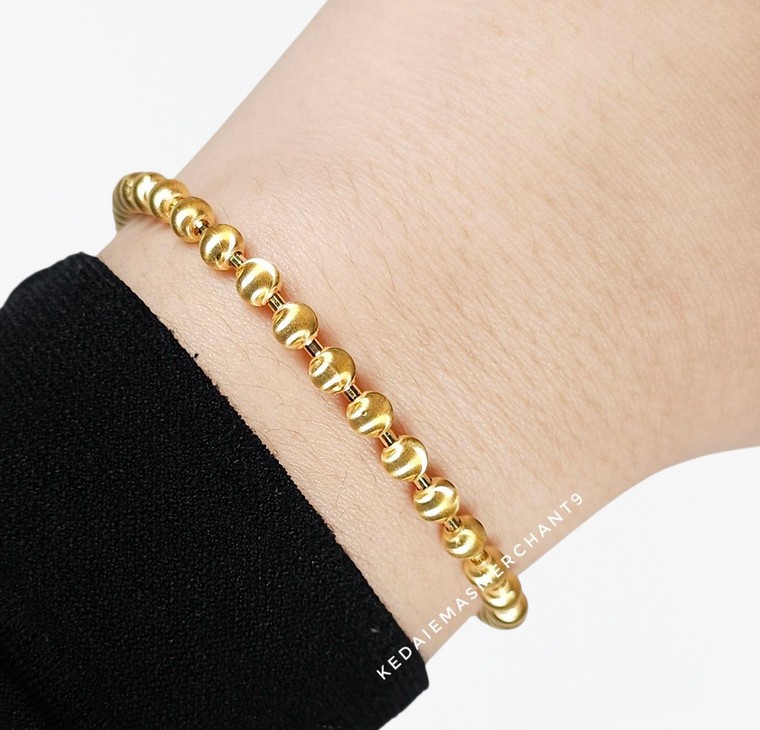 Merchant9 Rantai Tangan Pearl Cat Eyes L:0.4CM