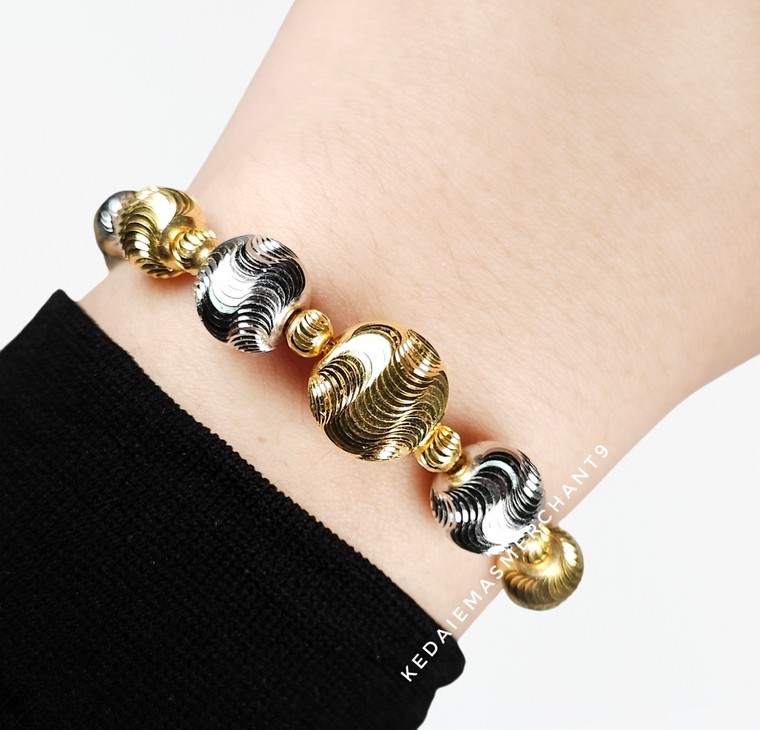 Merchant9 Rantai Tangan Choker Italian Candy Half Moon 2C L:1.2CM