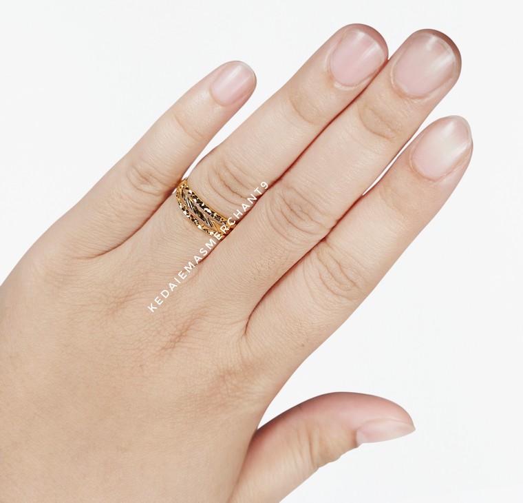 Merchant9 Cincin Emas KLCC 3L L:0.6CM
