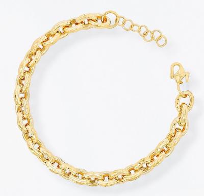 Merchant9 Rantai Tangan Sauh Oval Dimensi L:0.65CM