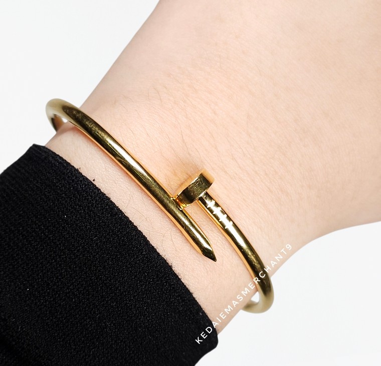 Merchant9 Gelang Oval Paku Polish L:0.3CM