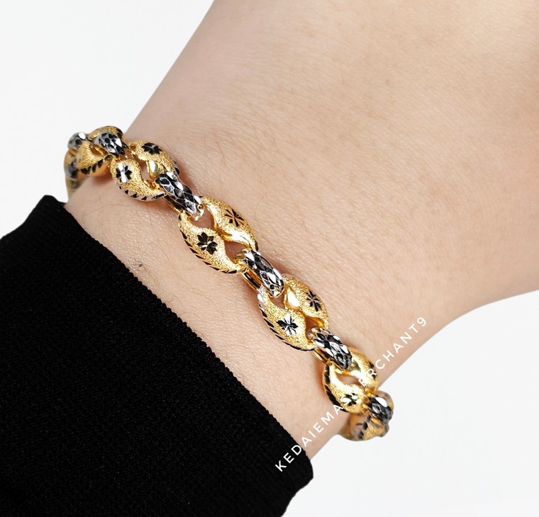 Merchant9 Rantai Tangan  Siput Star Pasir Kendi Dimensi 2C L:0.8CM