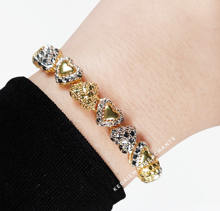 Merchant9 Rantai Tangan Love 2C L:0.8CM
