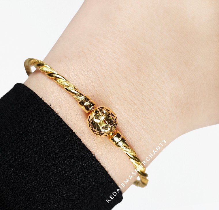 Merchant9 Gelang Pdora Twist Klip Bulat