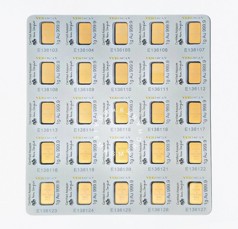 Merchant9 Gold Bar PAMP 25G