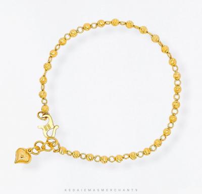 Merchant9 Rantai Tangan Candy Dimensi Gantung Love L:0.3CM