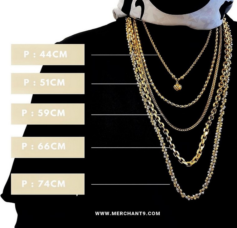 Merchant9 Rantai Leher Polo Choker Love Pearl