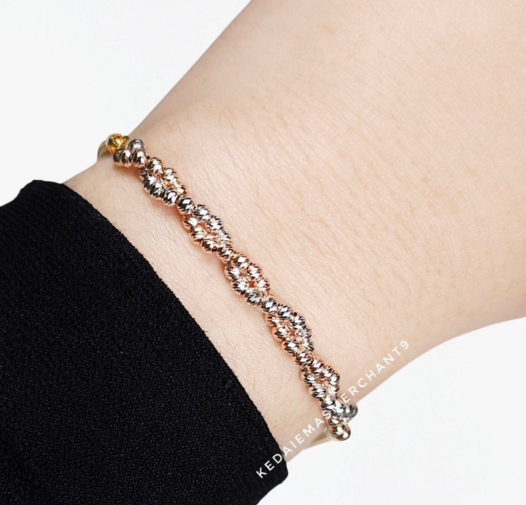 Merchant9 Rantai Tangan Belut Choker Boba Tocang 3C