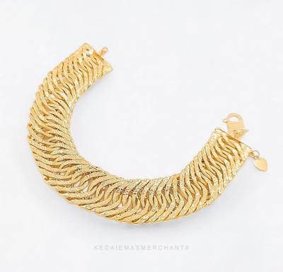 Merchant9 Rantai Tangan Kait 4 Star Pasir L:2.2CM