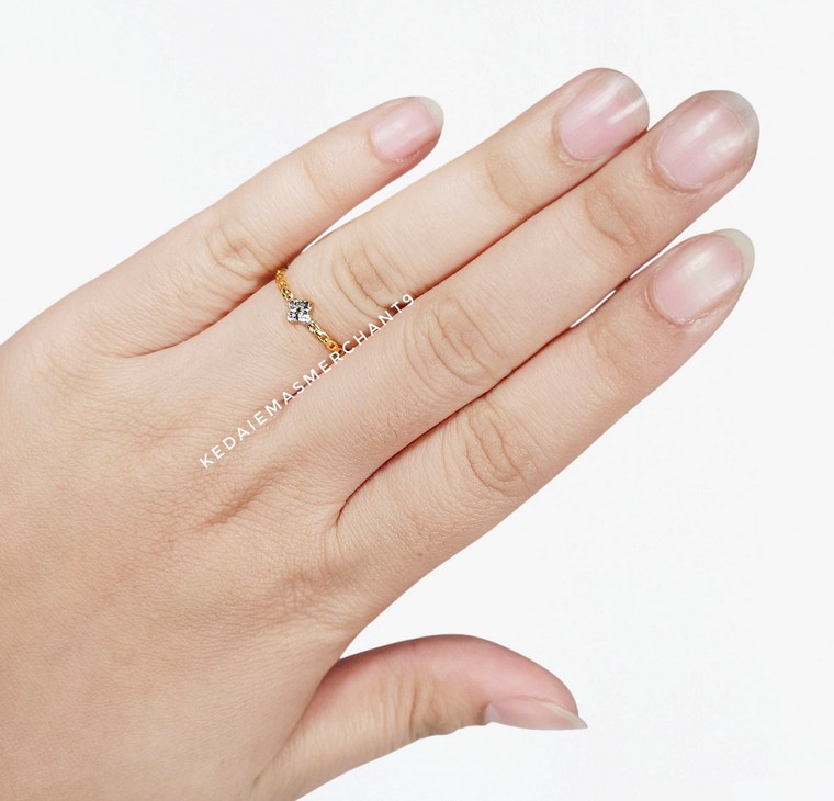Merchant9 Cincin Emas Sauh VC Minimalist