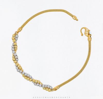 Merchant9 Rantai Tangan Belut Choker Boba Tocang Chrome