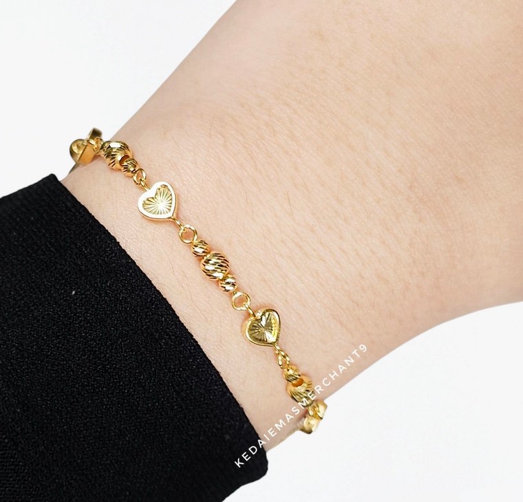 Merchant9 Rantai Tangan Sauh Candy Dimensi Love L:0.55CM