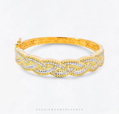 Merchant9 Gelang Tocang Diamond Cut L:1CM