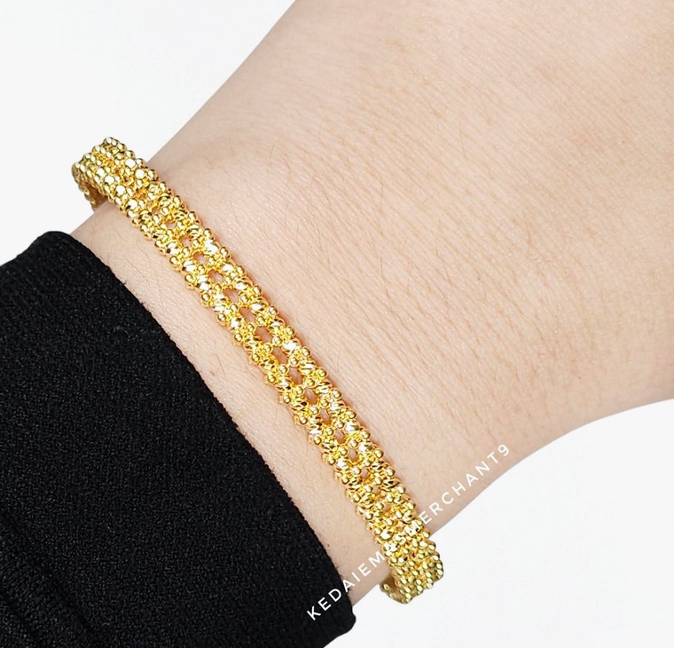 Merchant9 Gelang Jagung 2 Layer L:0.5CM