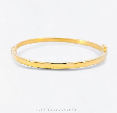 Merchant9 Gelang Plain Polish Matte L:0.4CM