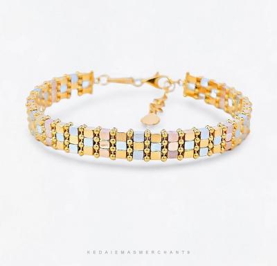 Merchant9 Gelang Mura Mosaic Trio 3C L:0.7CM