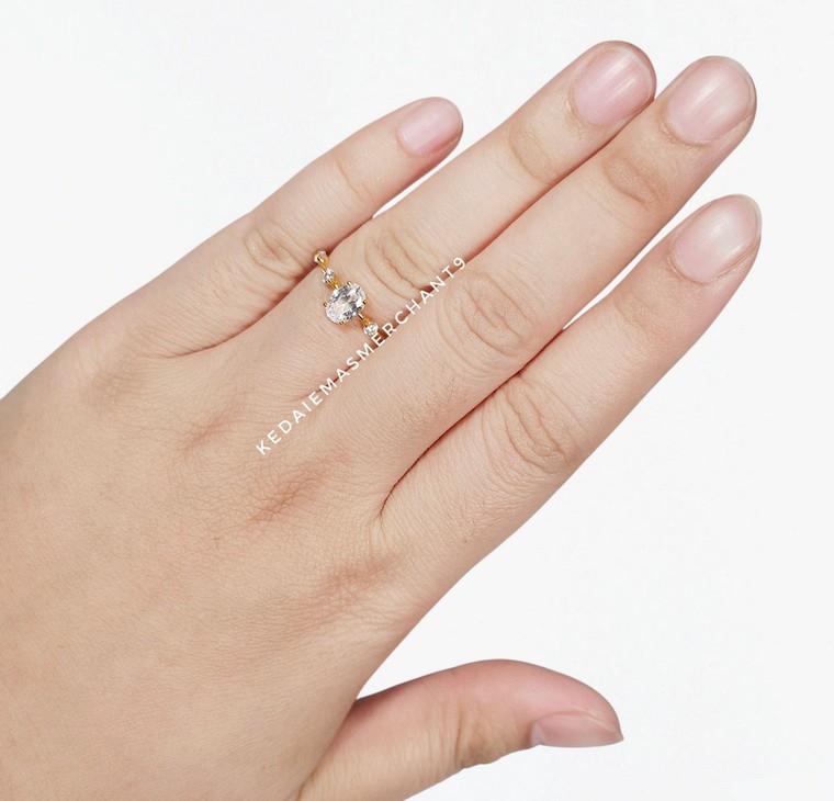 Merchant9 Cincin Emas Permata Cera M9012