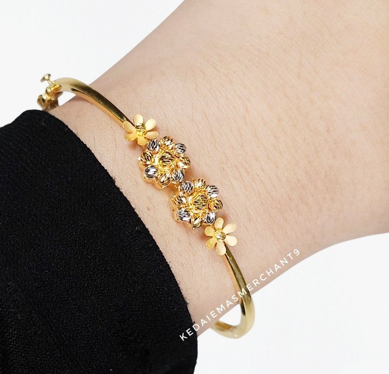 Merchant9 Gelang Florea 2 Daisy 2C L:0.9CM