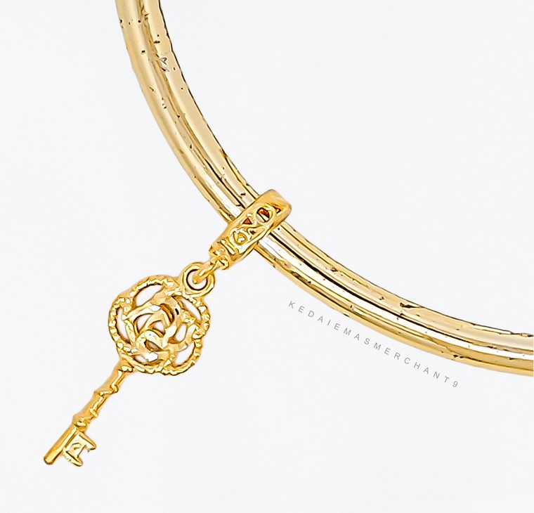 Key Rose Charm Key Rose