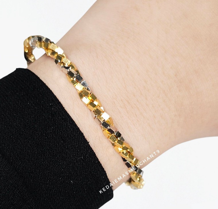 Merchant9 Gelang Tocang Mura Mosaic 2C L:0.4CM