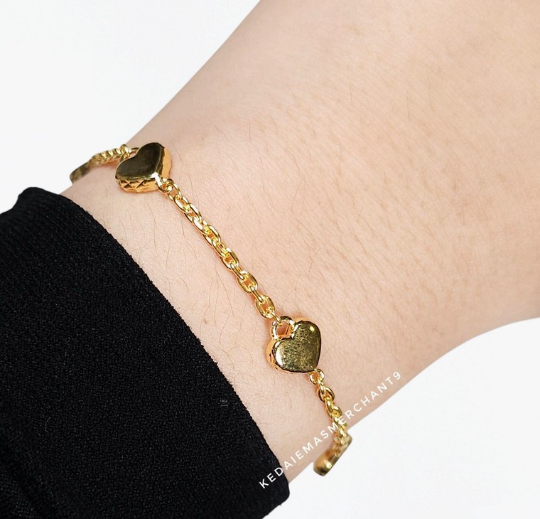 Merchant9 Rantai Tangan Sauh Love