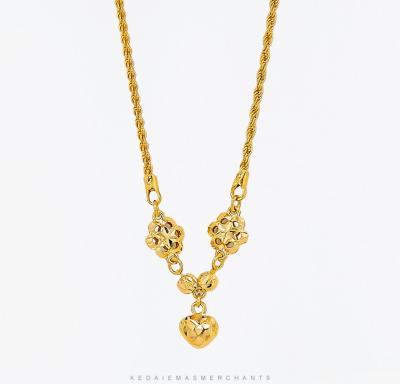 Merchant9 Rantai Leher Choker Pintal Candy Waling Love L:0.15CM